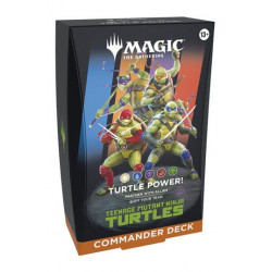 Teenage Mutant Ninja Turtles Mazos de Commander INGLES