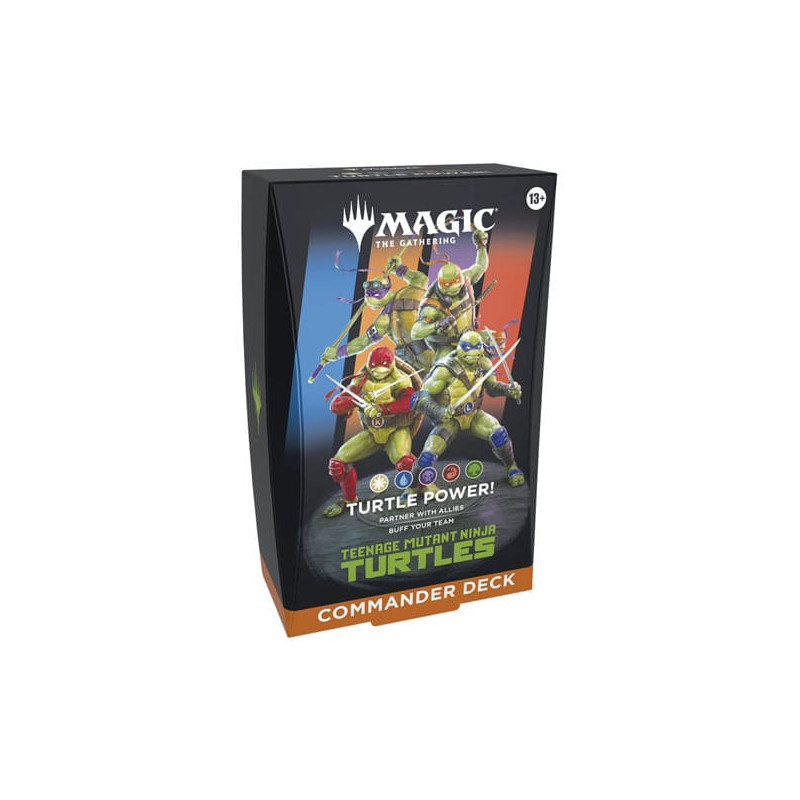 Teenage Mutant Ninja Turtles Mazos de Commander INGLES