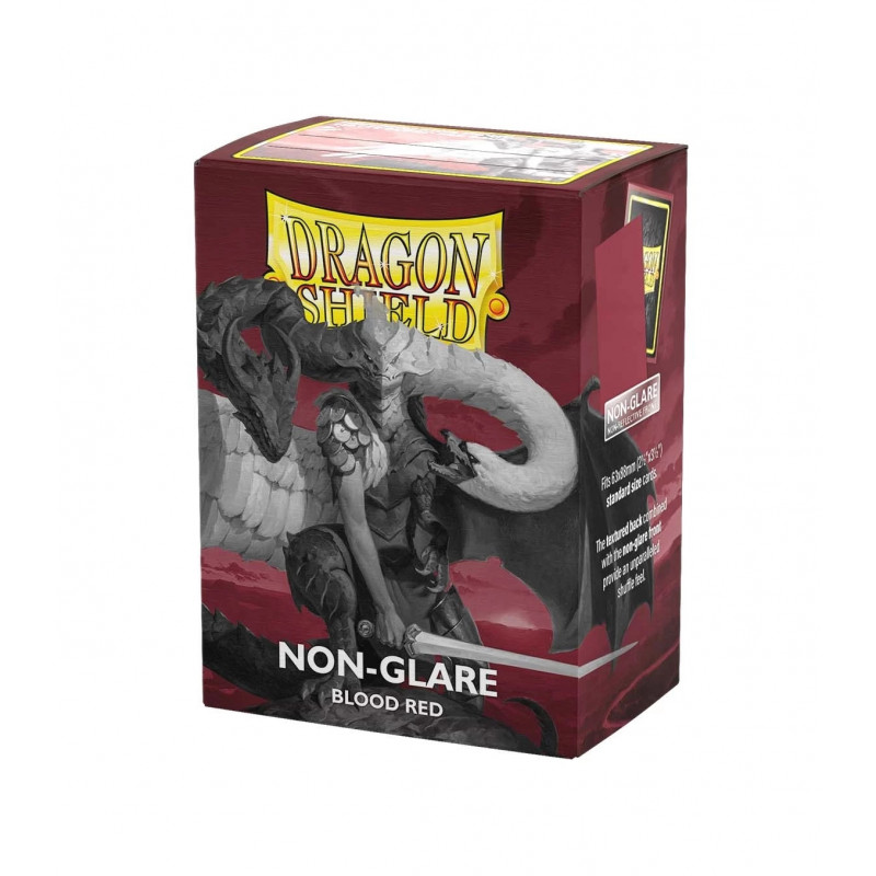 Fundas Standard Matte Non-glare - Blood Red - Dragon Shield