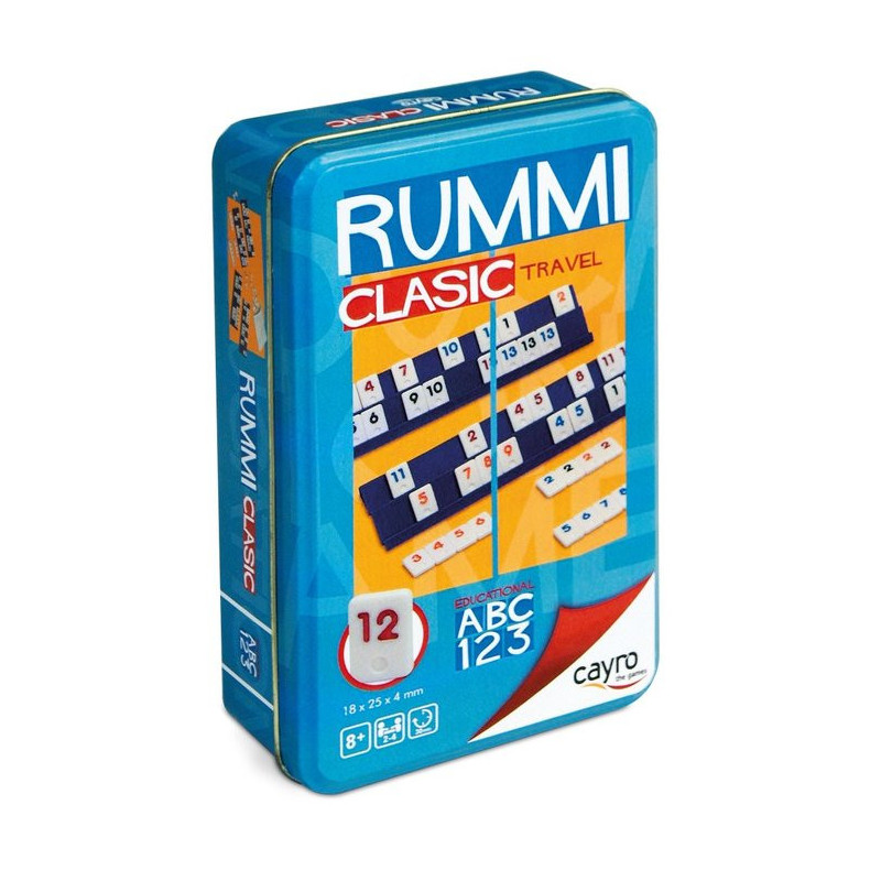 RUMMICLASIC TRAVEL METAL BOX
