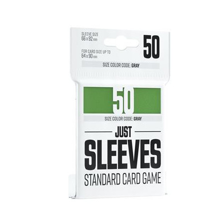 Just Sleeves Standard Card Game Green (50)
