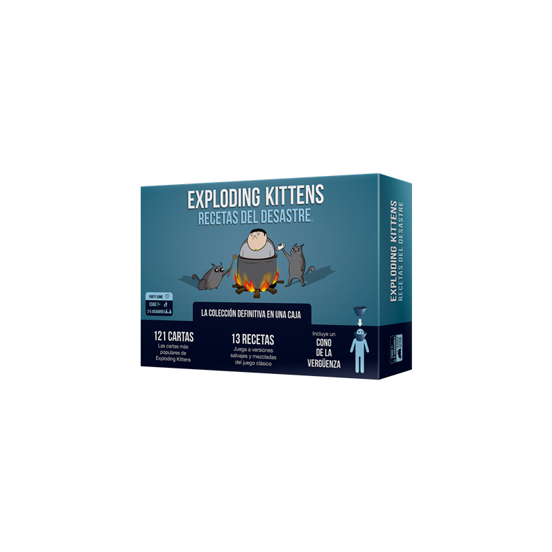 Exploding Kittens Recetas del Desastre