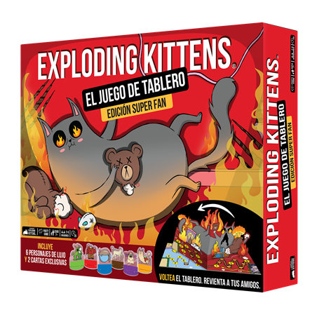 Exploding Kittens: The Board Game Super Fan Ed.