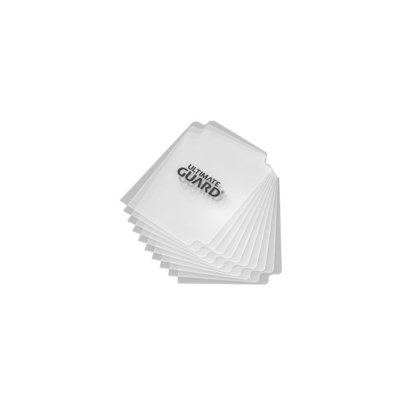 Ultimate Guard Card Dividers Tarjetas Separadoras para Cartas Tamaño Estándar Transparente (10)
