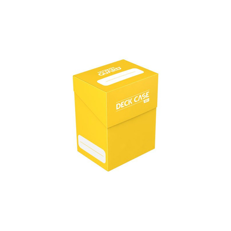 Ultimate Guard Deck Case 80+ Caja de Cartas Tamaño Estándar Amarillo