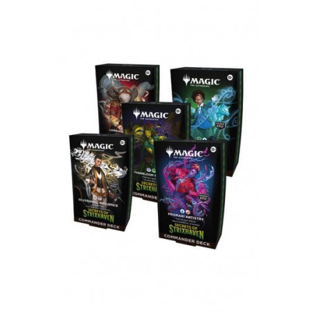 Secrets of Strixhaven Mazos de Commander Caja (5) CASTELLANO