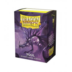 Dragon Shield - 100 Sleeves Dual Matte - Soul