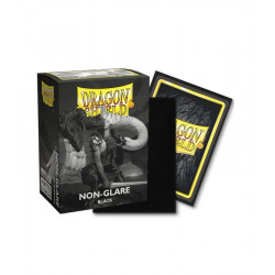Dragon Shield - 100 Sleeves Matte NonGlare - Black