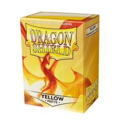 Dragon Shield - 100 Sleeves Matte - Amarillo