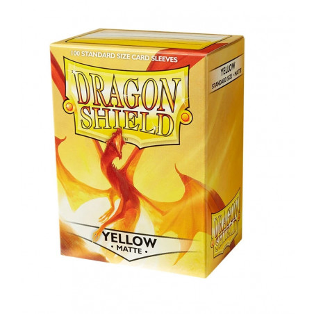 Dragon Shield - 100 Sleeves Matte - Amarillo