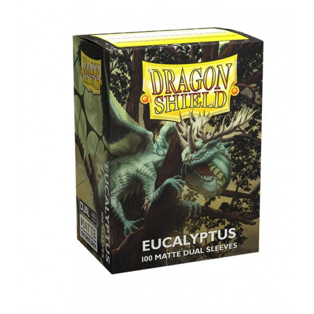 Dragon Shield - 100 Sleeves Dual Matte - Eucalyptus Lehel