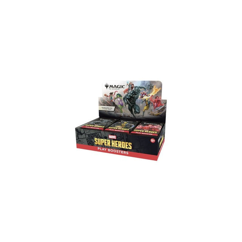 Magic the Gathering Marvel Super Heroes Caja de Sobres de Juego (30) inglés