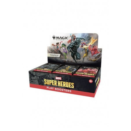 Magic the Gathering Marvel Super Heroes Caja de Sobres de Juego (30) inglés