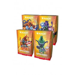 Magic the Gathering Marvel Super Heroes Collector's Edition Commander Decks Caja (4) inglés