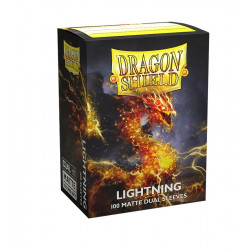Dragon Shield - 100 Sleeves Dual Matte - Lightning