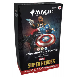 MTG Marvel - Commander Deck Vengadores Reuníos (ESP)