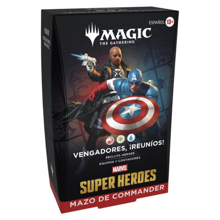 MTG Marvel - Commander Deck Vengadores Reuníos (ESP)