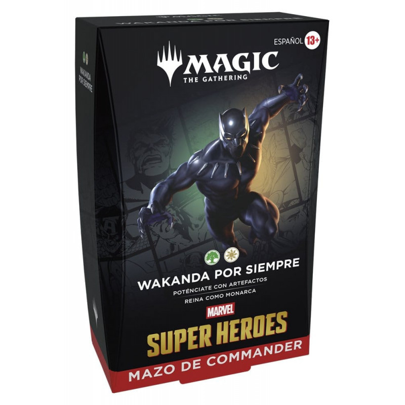 MTG Marvel - Commander Deck Wakanda por siempre (ESP)