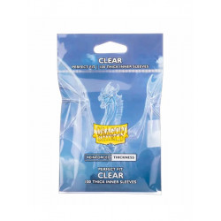 Fundas Standard Reinforced Thickness (100 unidades) Transparentes - Dragon Shield