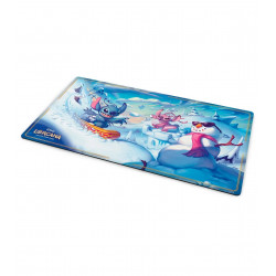 Tapete Standard Size Stitch and Angel in Winterspell Inglés Hyperia City - Disney Lorcana TCG