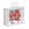 Oakie Doakie Dice Dados RPG-Set Speckled - Rojo (7)