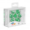 Oakie Doakie Dice Dados RPG-Set Translucent - Verde (7)