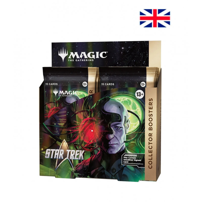 Collector Booster Display (12 Sobres) Inglés Star Trek - Magic The Gathering
