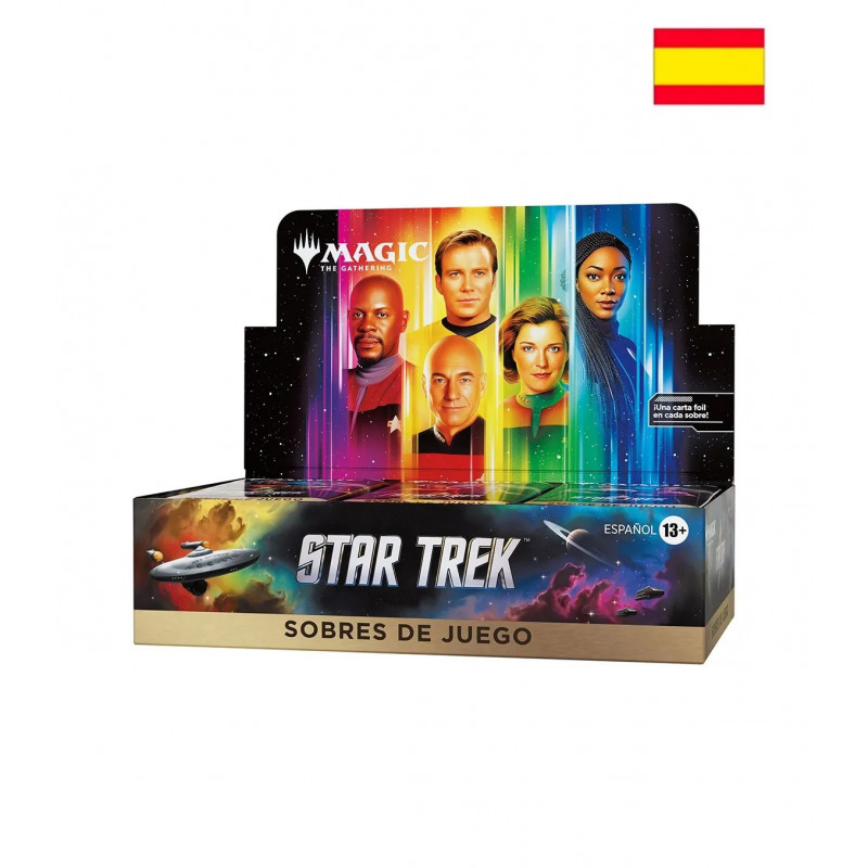 Play Booster Display (30 Sobres) Español Star Trek - Magic The Gathering