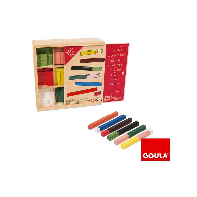 JUEGO EDUCATIVO REGLETAS 10X10