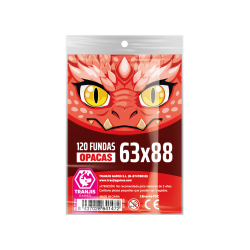 Fundas Dragón Rojo (63X88mm)
