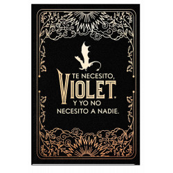 Diario oficial de Alas de sangre: Te necesito, Violet.