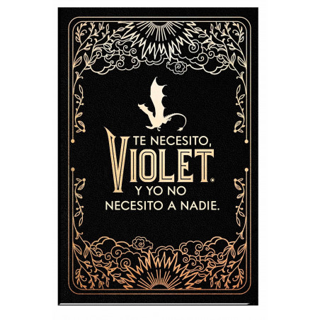 Diario oficial de Alas de sangre: Te necesito, Violet.