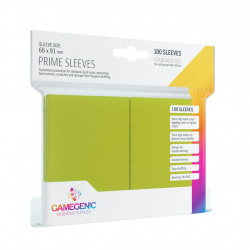 Pack Prime Sleeves Lime (100)