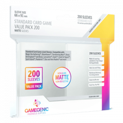 Fundas STANDARD VALUE PACK 200 MATTE SLEEVES