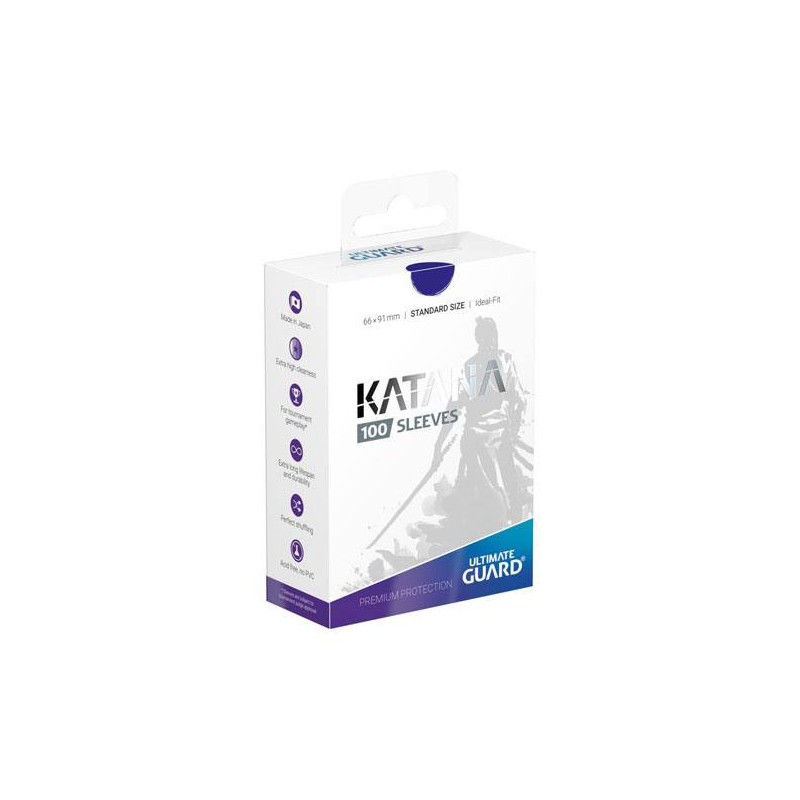 Ultimate Guard Katana Sleeves Tamaño Estándar Azul (100)