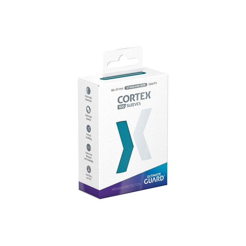 Ultimate Guard Cortex Sleeves Tamaño Estándar Gasolina Azul (100)