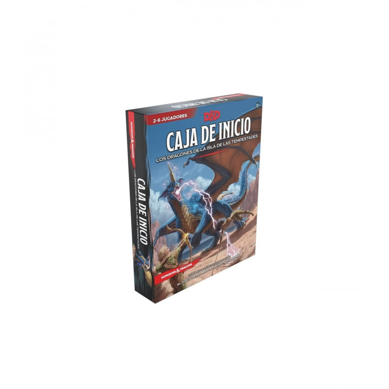 D&D CAJA DE INICIO LOS DRAGONES DE LA ISLA DE LAS TEMPESTADES