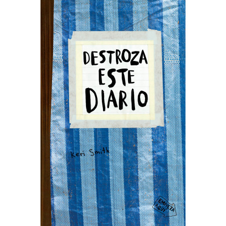 destroza este diario. azul