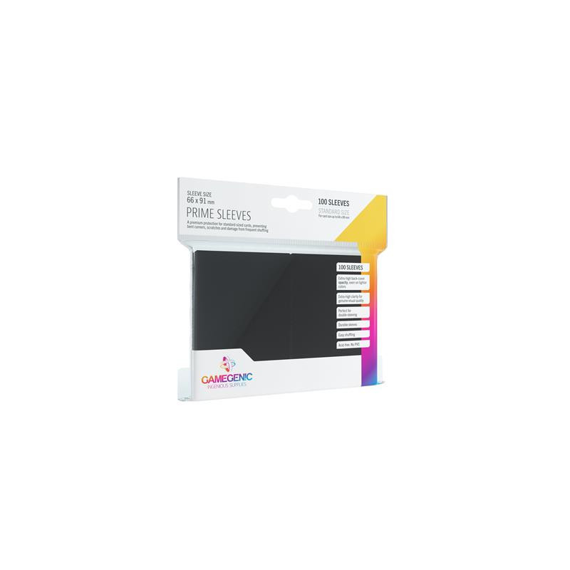 Pack Prime Sleeves Black (100)