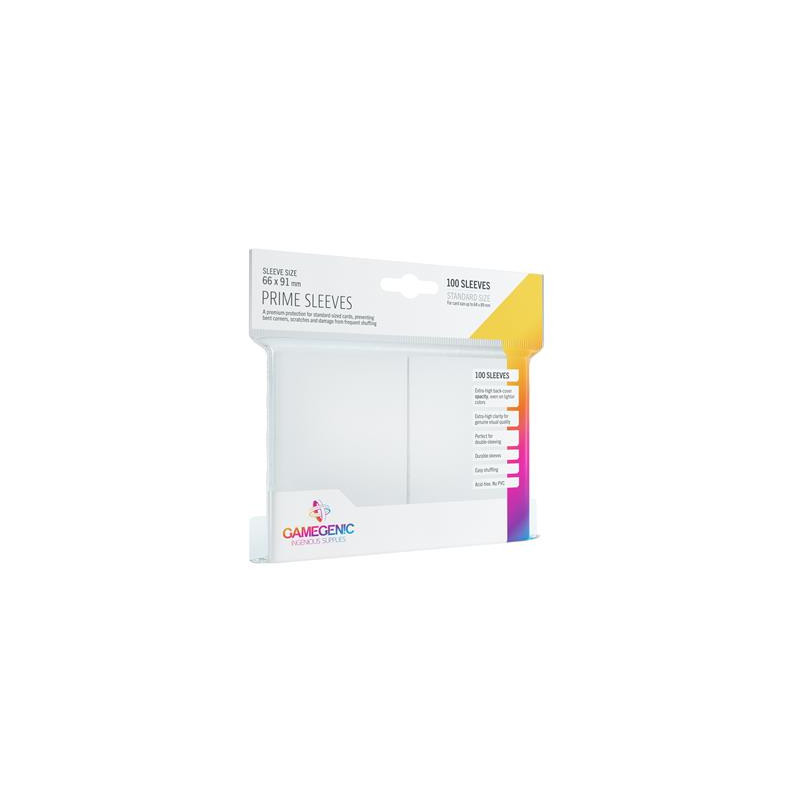Pack Prime Sleeves White (100)