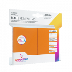 Pack Matte Prime Sleeves Orange