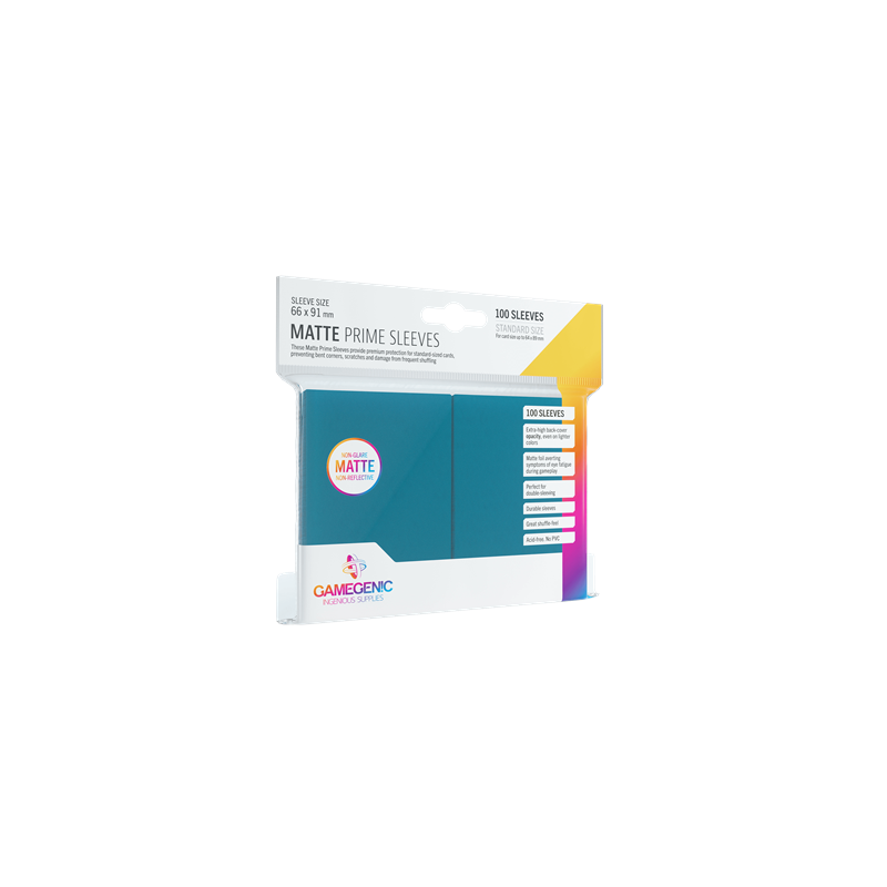 Pack Matte Prime Sleeves Blue