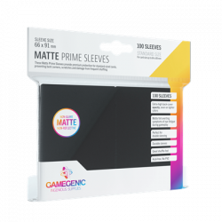 Pack Matte Prime Sleeves Black