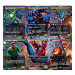 MTG Cuadro de escena - Spider-man