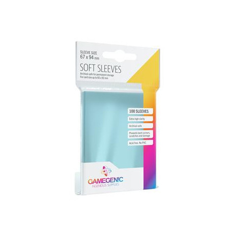Soft Sleeves Pack (100)