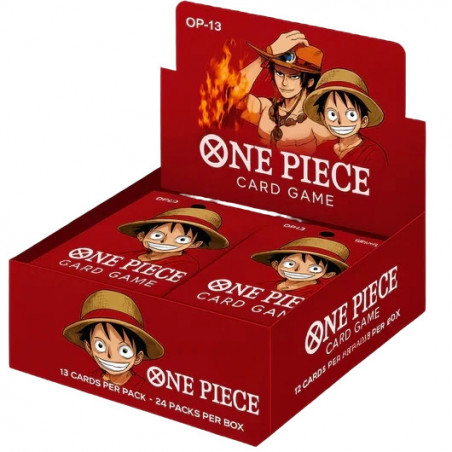 One Piece - Caja 24 Sobres OP-13 Carrying On His Will