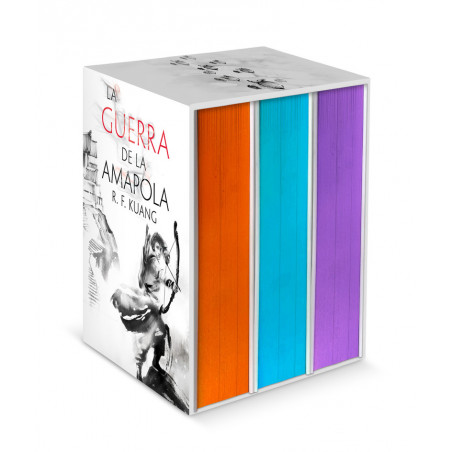 Estuche La guerra de la amapola (saga completa)